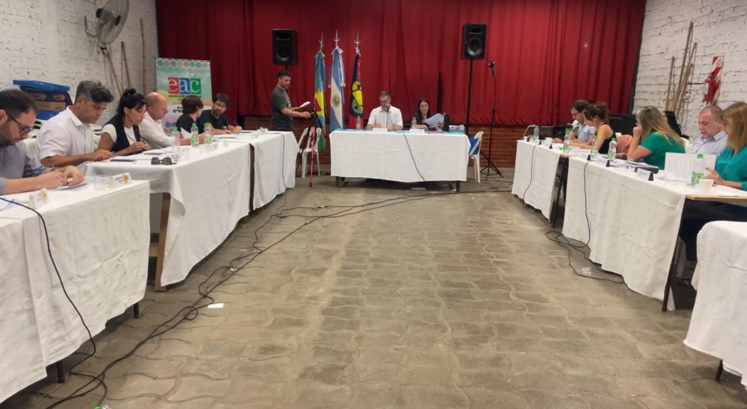 El Concejo Deliberante sesionó en O'Higgins