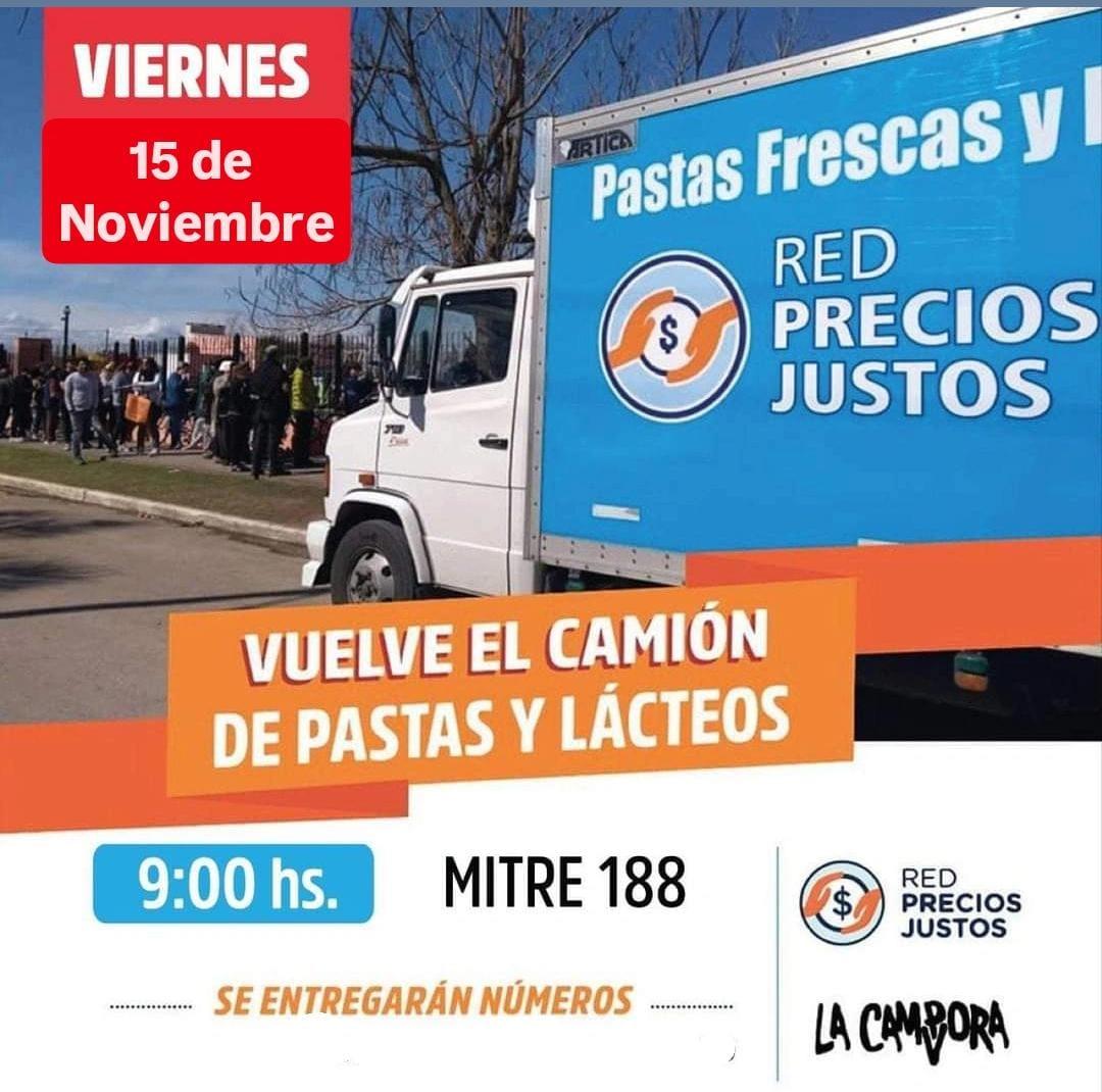 Vuelve el camión con precios justos
