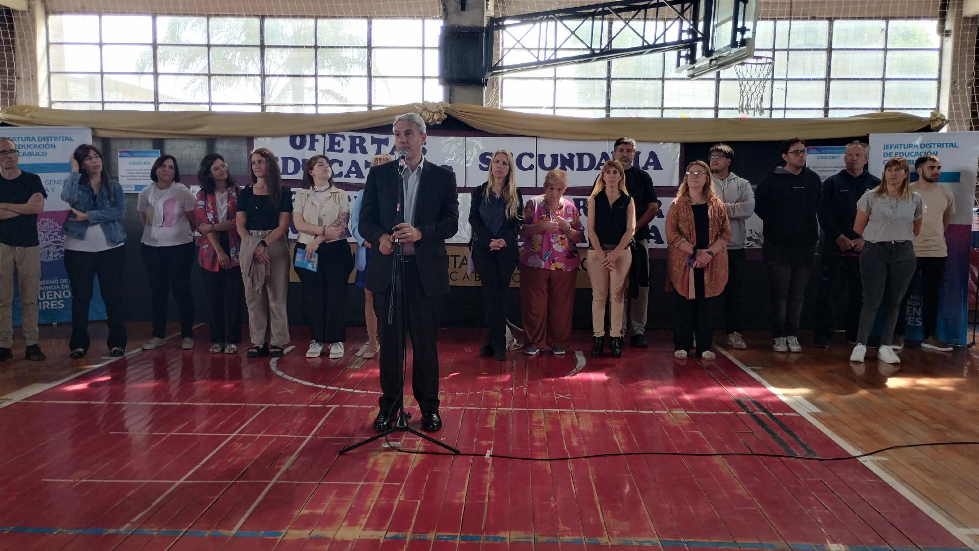 'Queremos que puedan desarrollarse en Chacabuco'