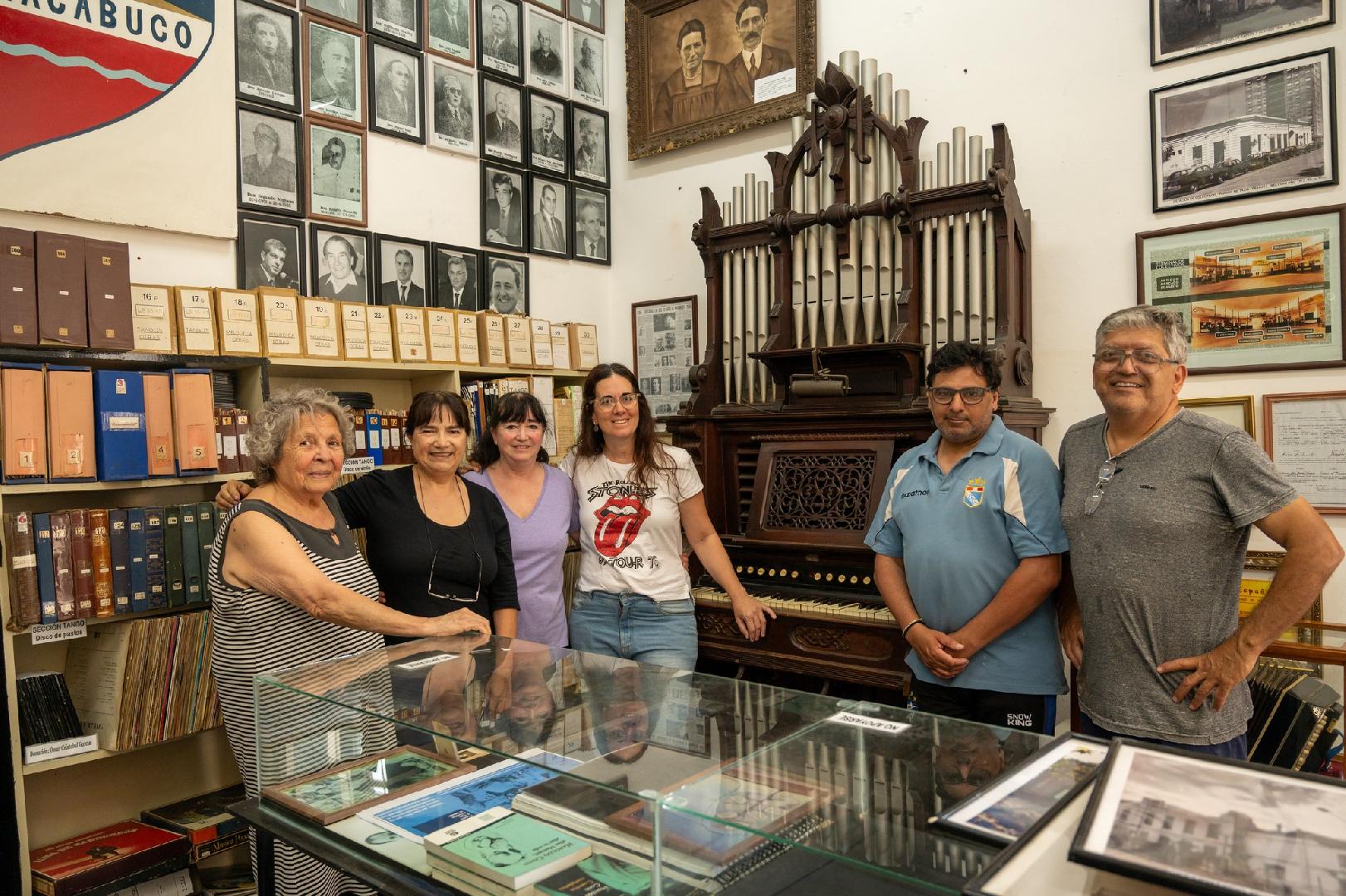 Un armonio en el Archivo y Museo Histórico