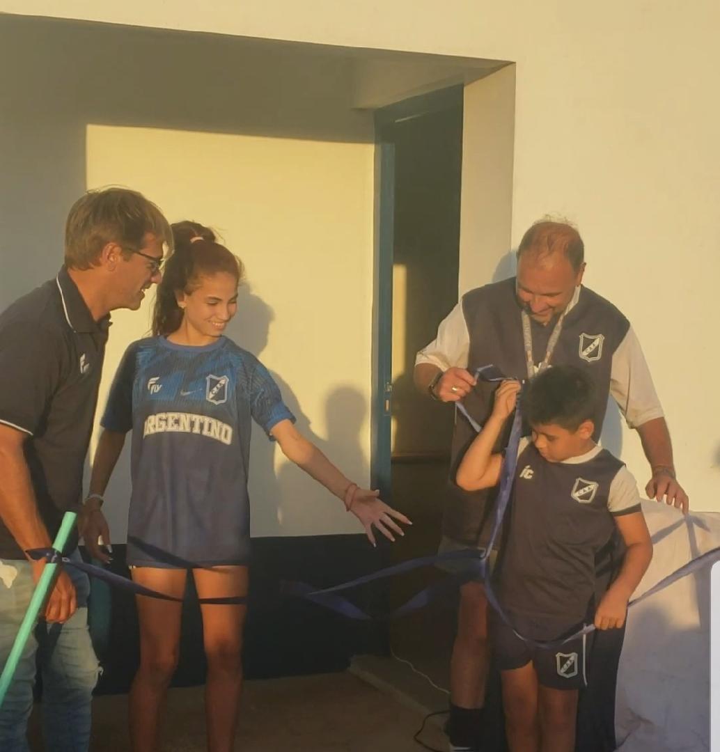 Argentino inauguró sus obras