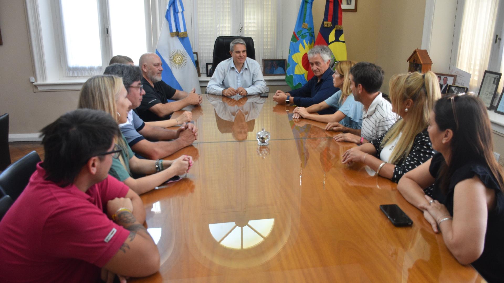 Semana de los Derechos de Personas con Discapacidad: Golía recibió a funcionarios provinciales