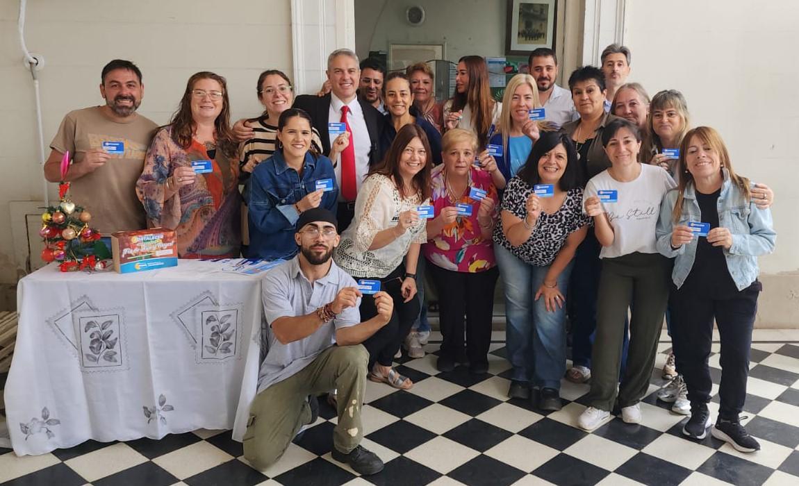 Se entregaron nuevas tarjetas del programa Fortalecer
