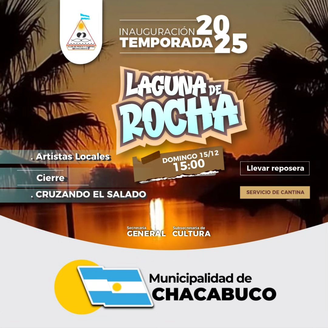 Lanzamiento de la temporada 2025 de la laguna de Rocha