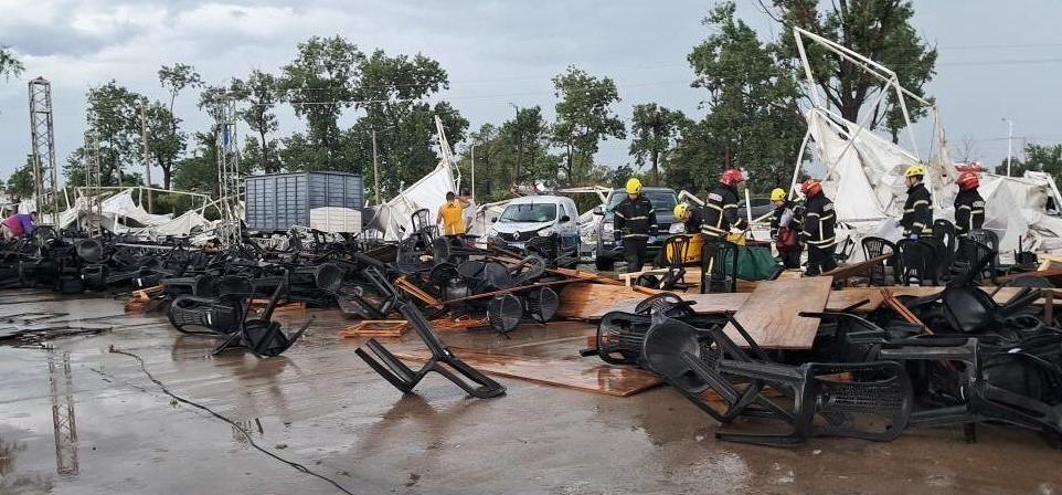 La tormenta del jueves provocó daños en Bragado y hubo 11 personas heridas