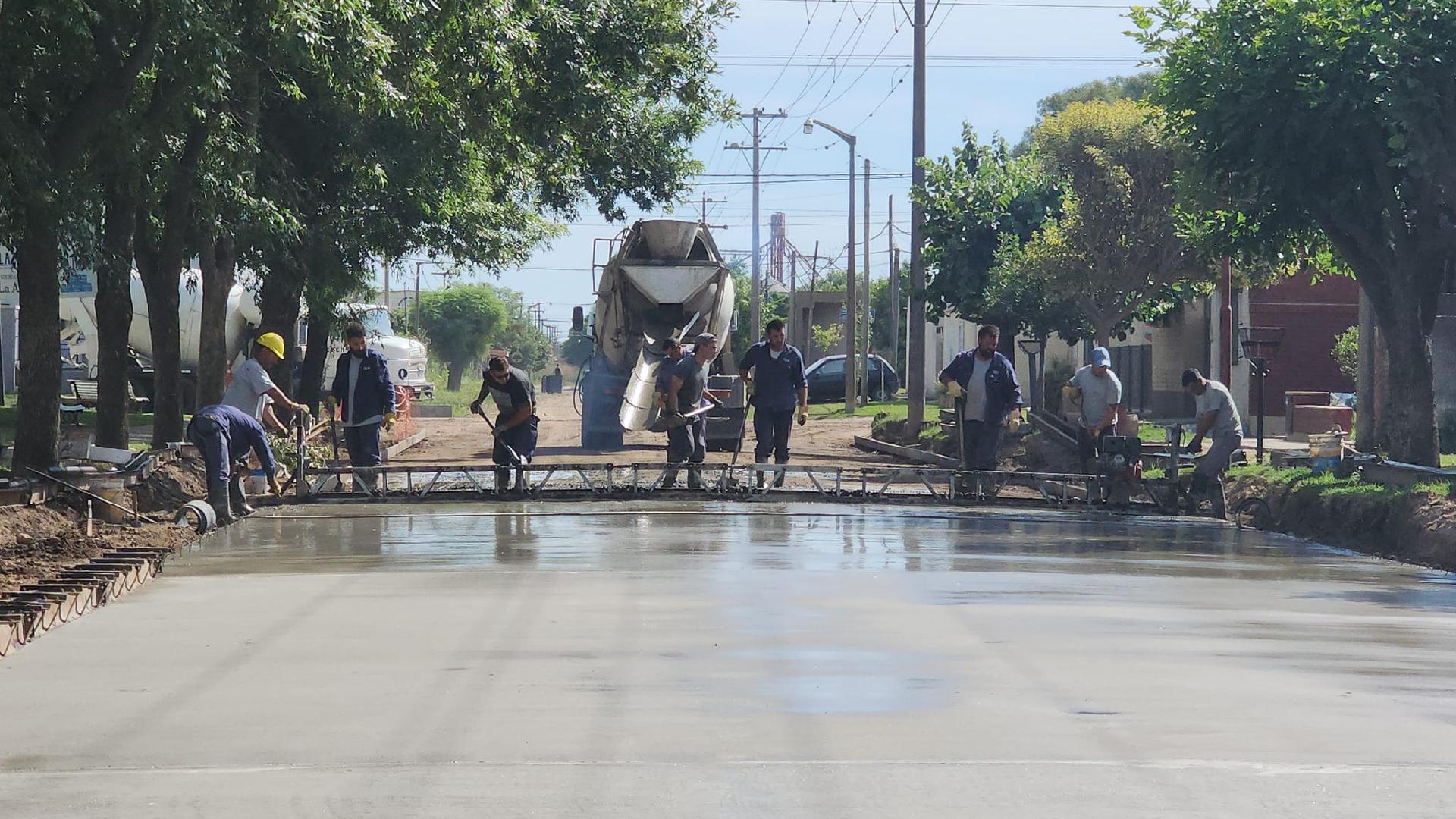 Pavimentación de otra cuadra
