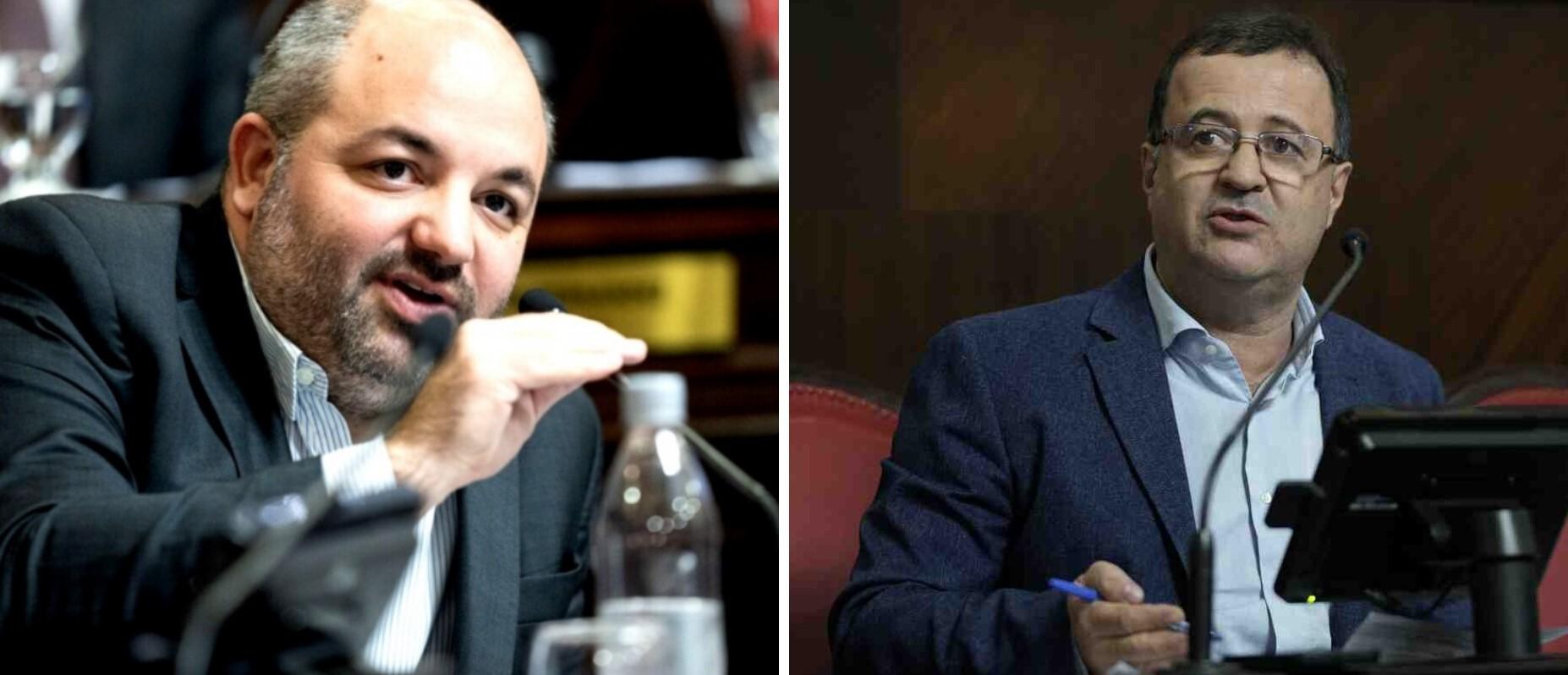 Agustín Máspoli y Marcelo Daletto buscan pista de aterrizaje