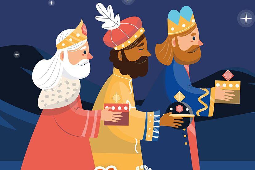 Recibieron un gran bolso de cartas los Reyes Magos