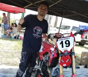 Marcos Barrios fue tercero en San Justo