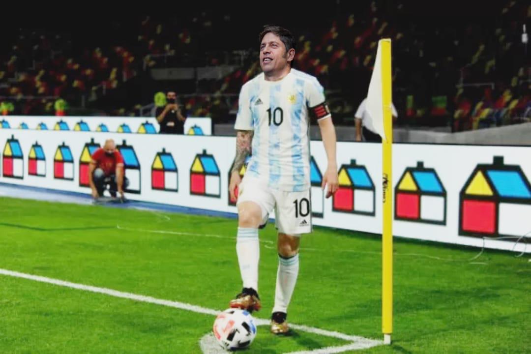 Kicillof sale a jugar