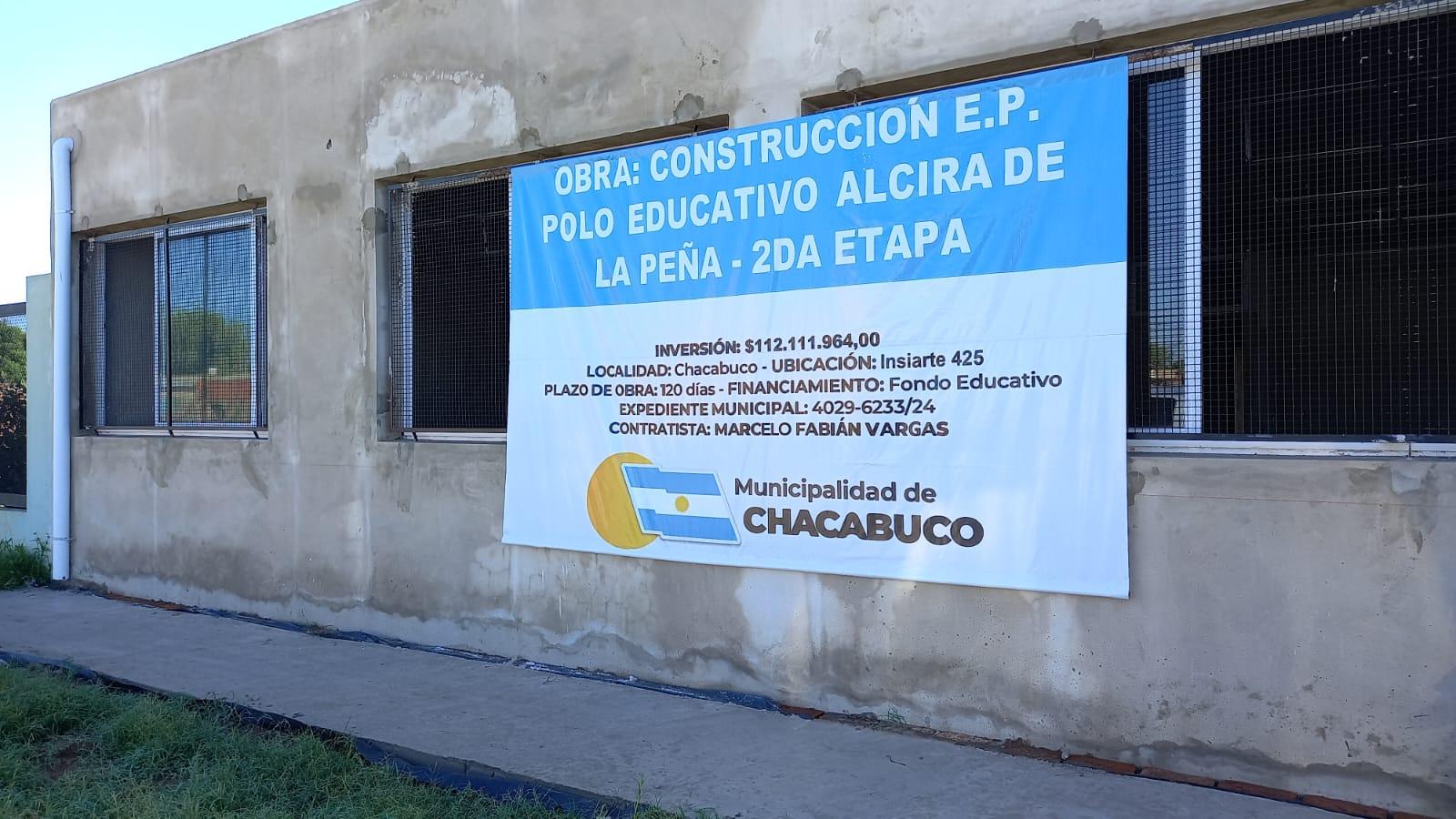 Avanza la construcción del Polo Educativo