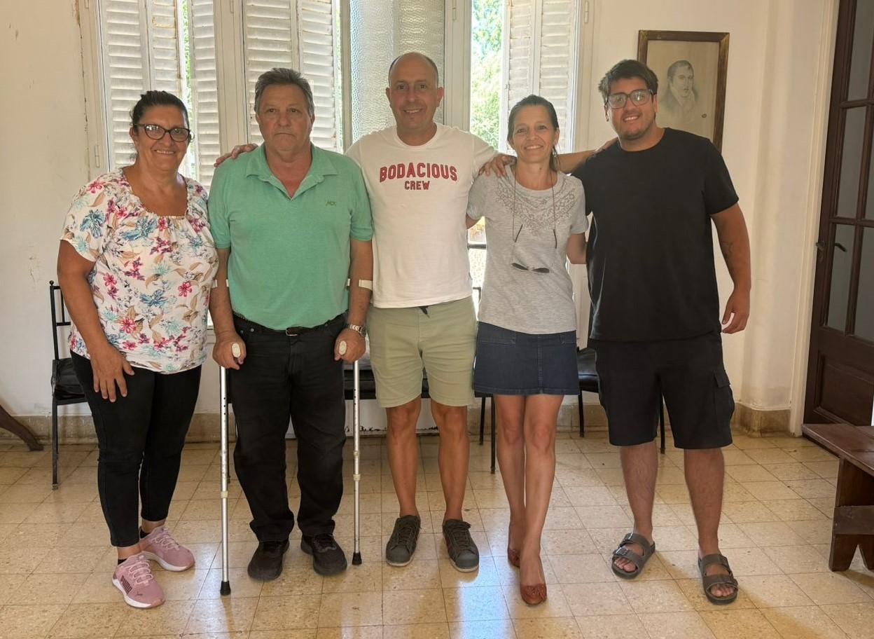 Visitaron instituciones de Castilla