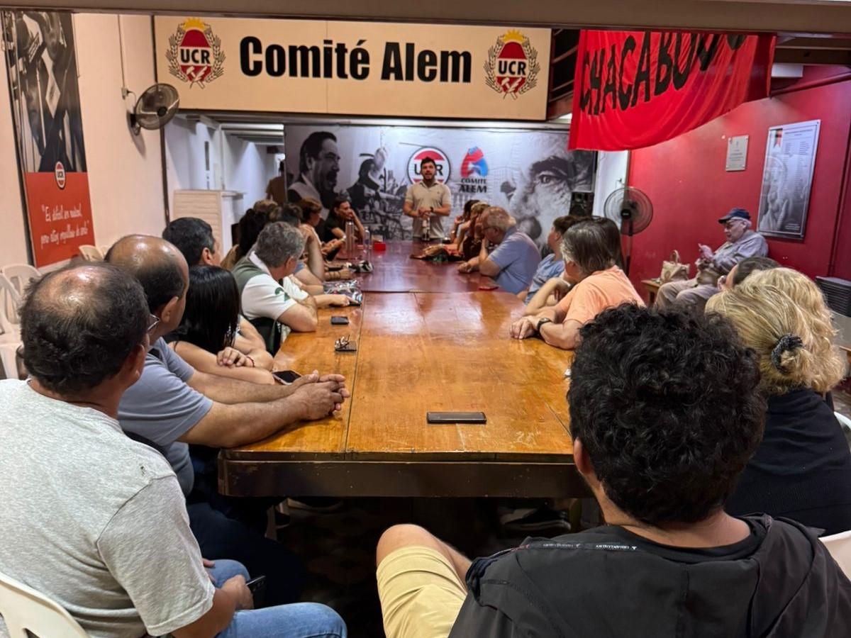 Se realizó en el Comité Alem la primera reunión del año