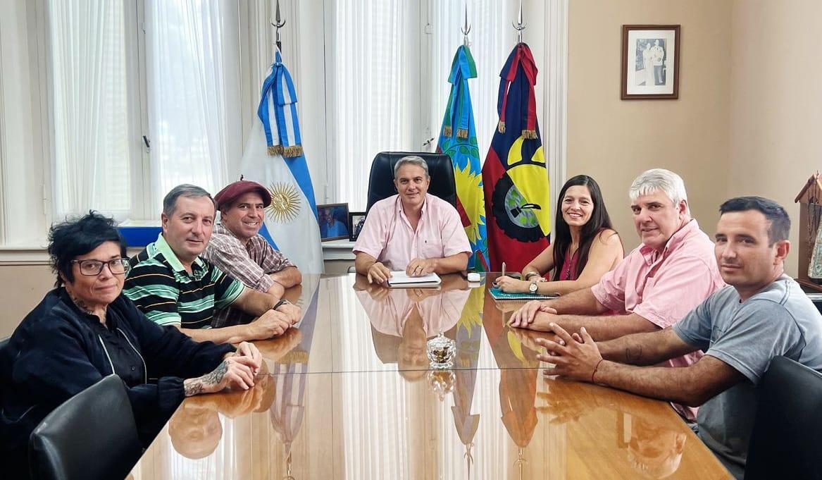 Reunión con el Centro Tradicionalista El Mojón