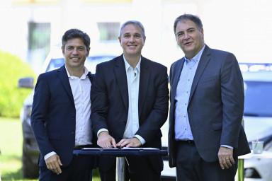 El intendente Darío Golía gestionó el regreso del GAD para Chacabuco