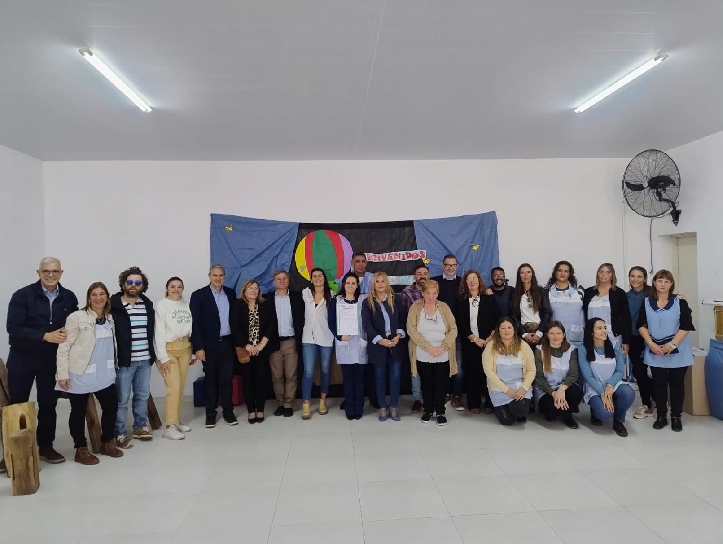 Nuevas aulas y ampliación en el Jardín Nº 909 de Rawson
