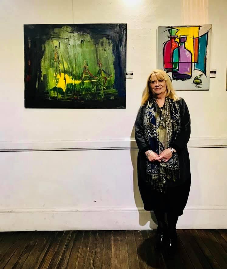 La artista plástica Petela Quadraccia expondrá en el Palacio Salvo de Montevideo 