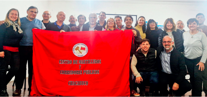 Adrián Forti es el nuevo presidente del Círculo de Martilleros