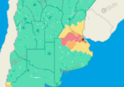 Nueva alerta roja por tormentas severas 