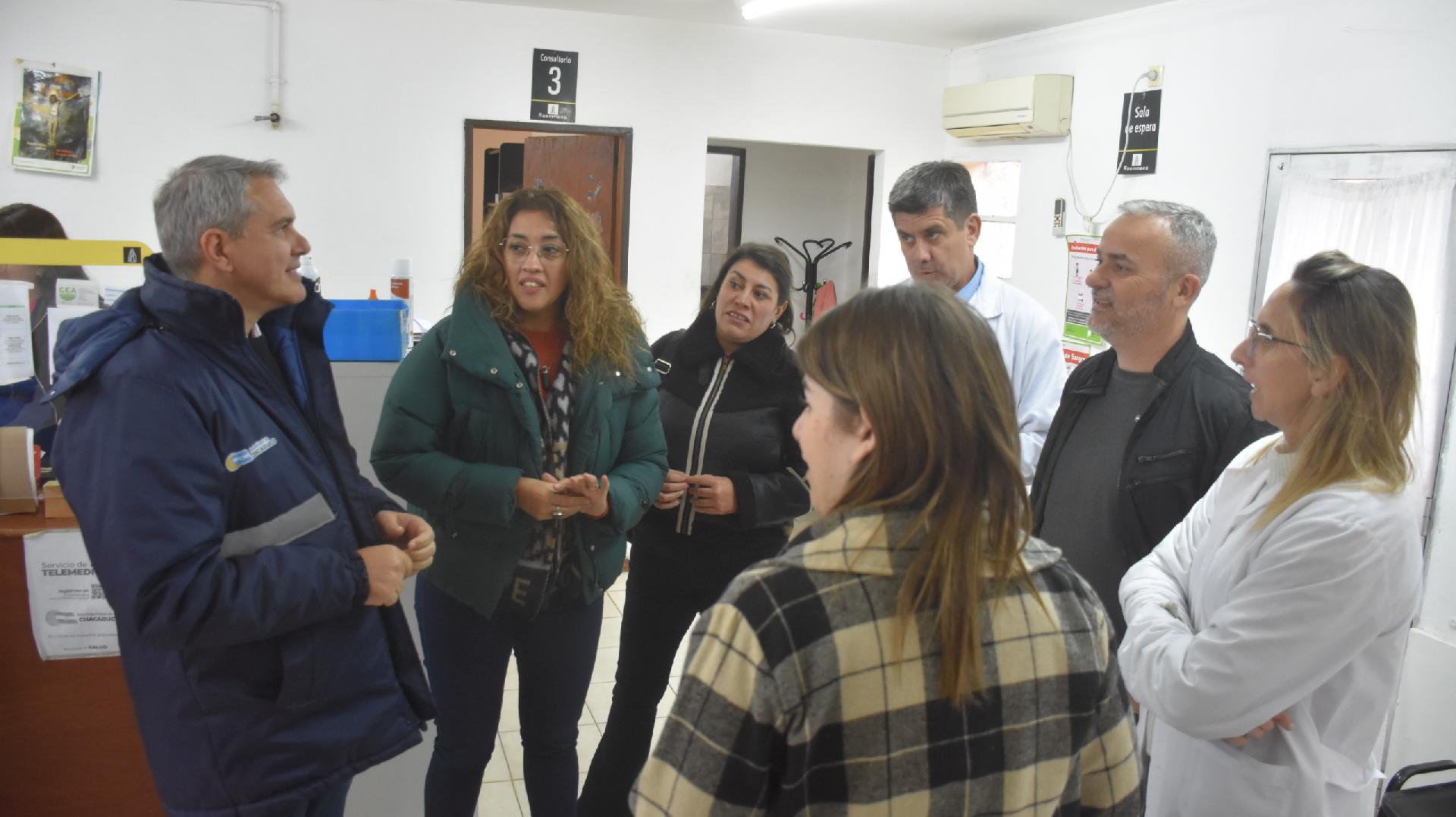 Autoridades de la Región Sanitaria III visitaron la ciudad tras el temporal