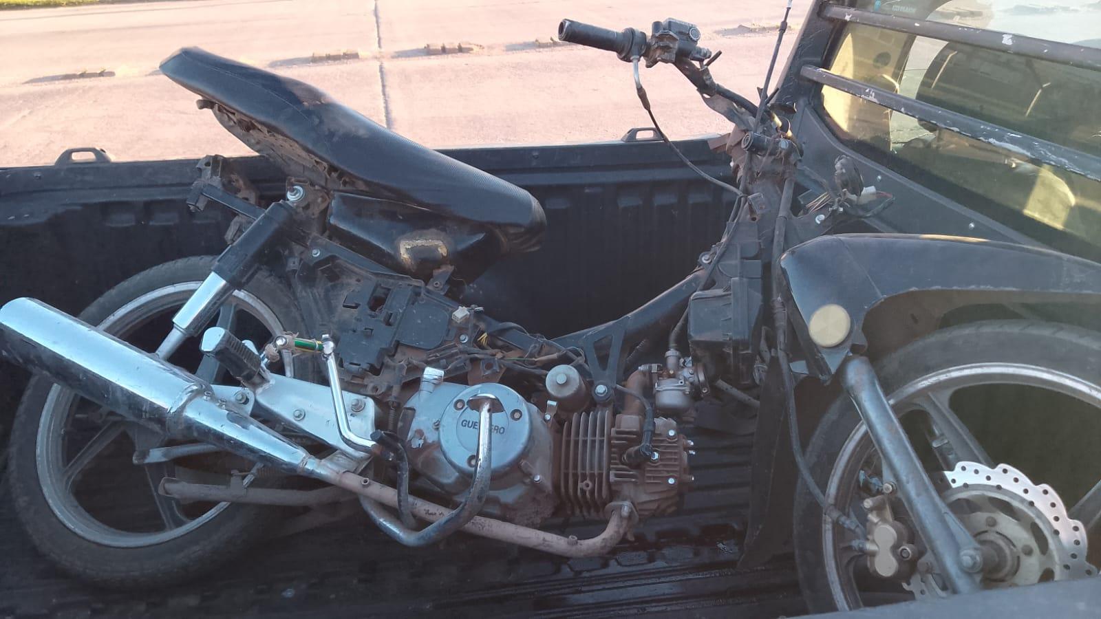 Motos retenidas y un caballo suelto