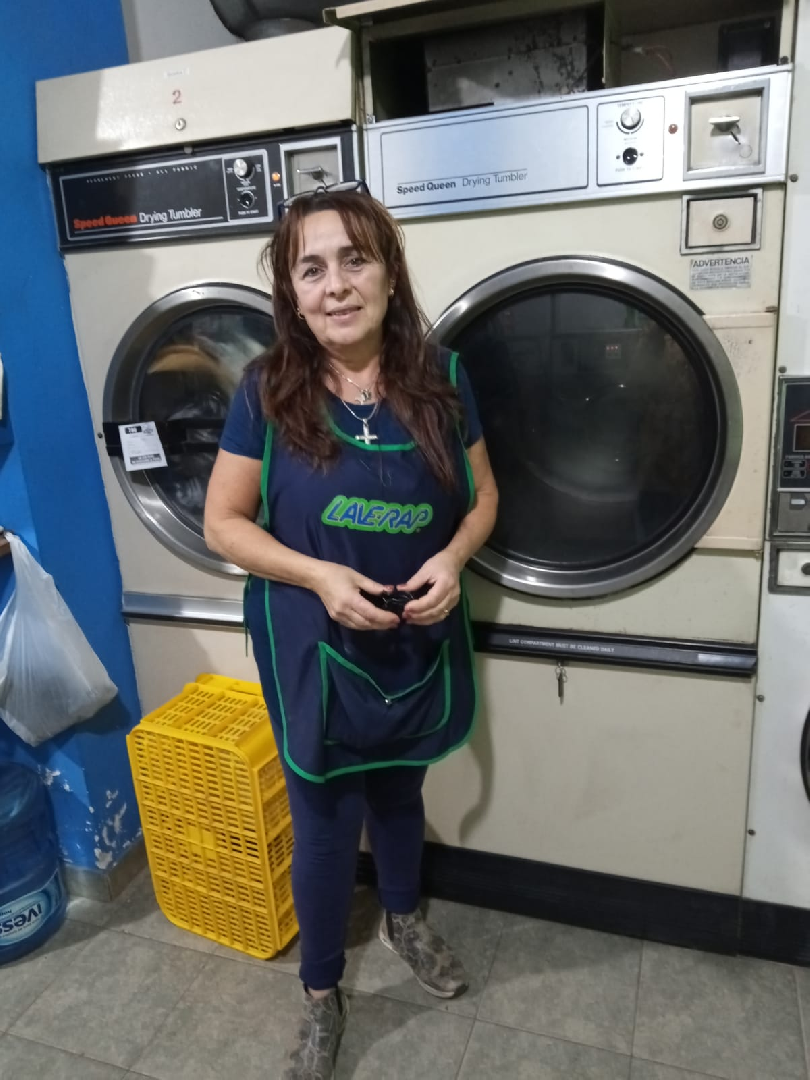 "Mi abuela me enseñó a lavar en una batea a los 8 años. Creo que ya era lavandera de chica"
