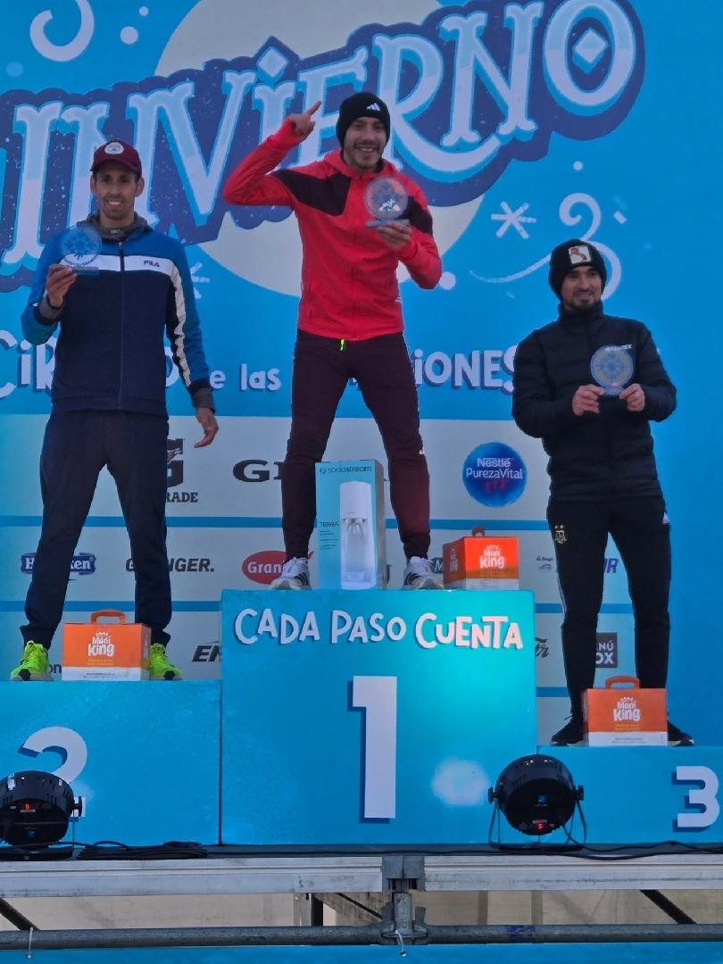 Lucas Báez ganó los 10k  en Vicente López