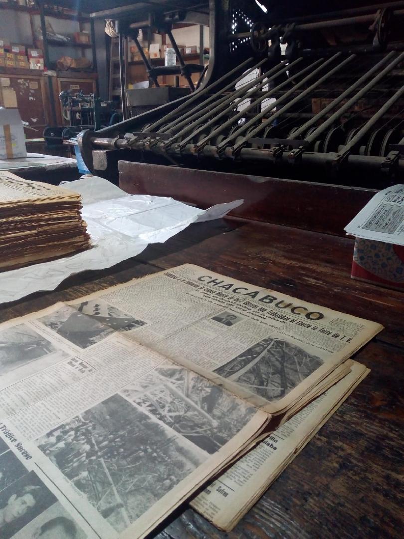 HOY EL BISEMANARIO CHACABUCO CUMPLE 115 AÑOS