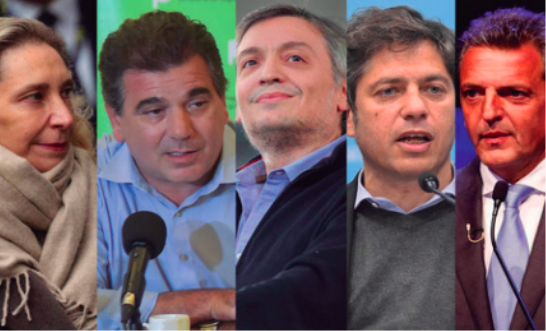 Ya están los frentes electorales para el 7S