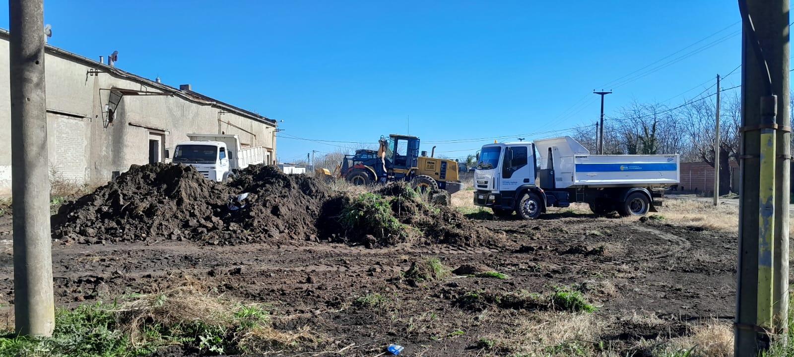Nueva cancha de fútbol y vóley para el barrio Las Palmeras