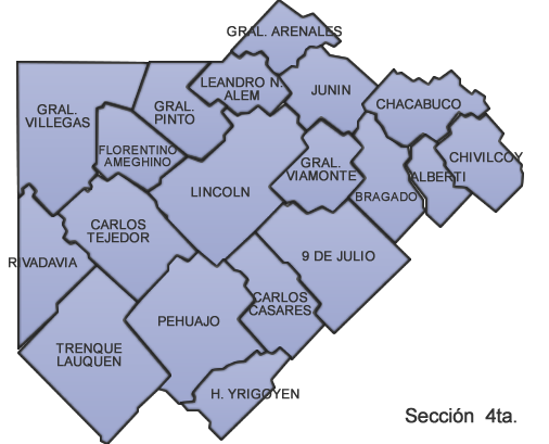 Los nombres en la Cuarta Seccion Electoral