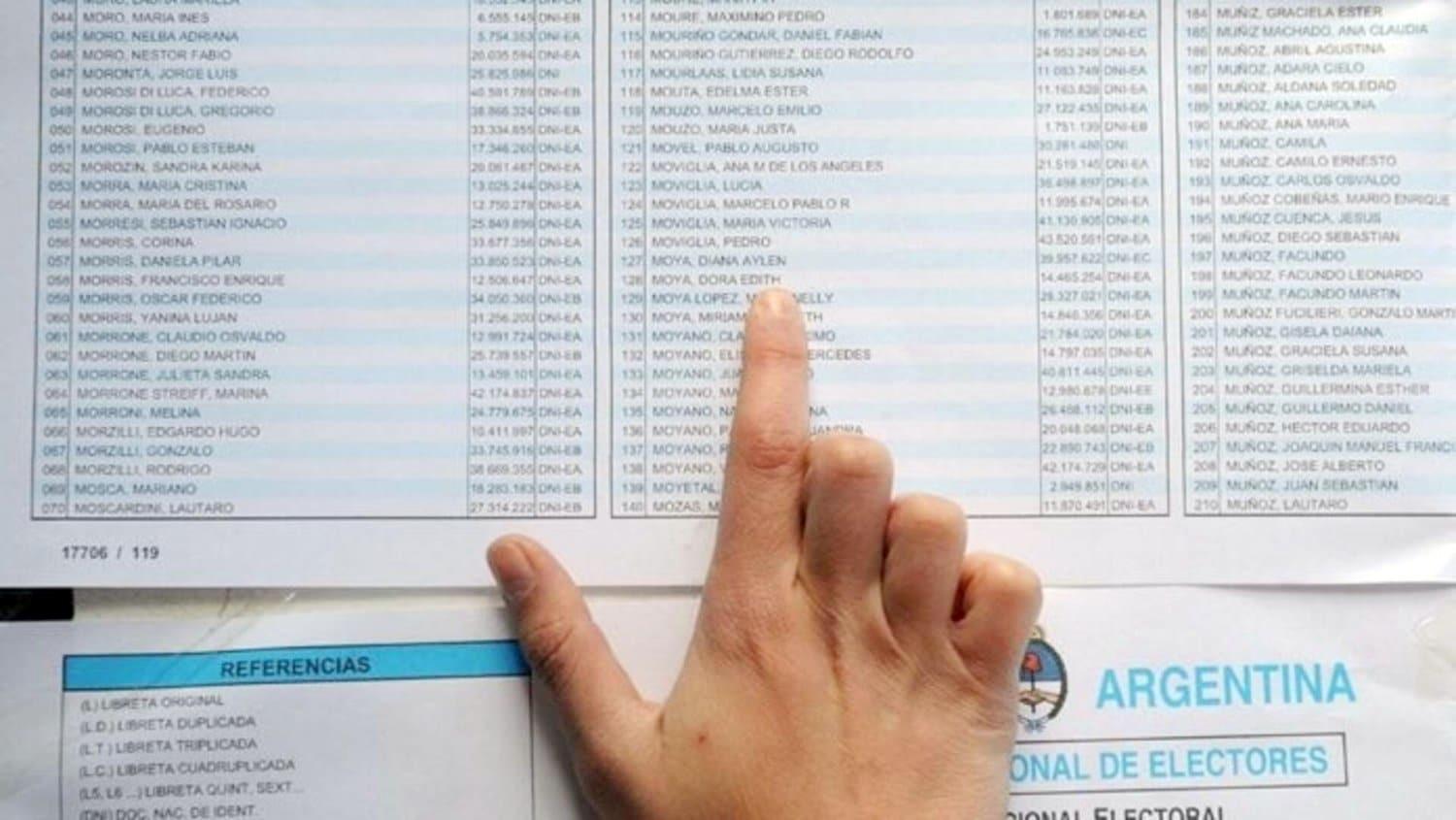 Ya se puede consultar el padrón 