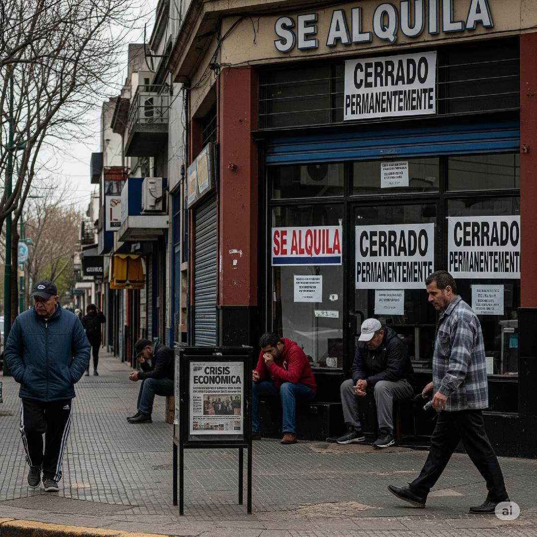 Milei llega con números en rojo