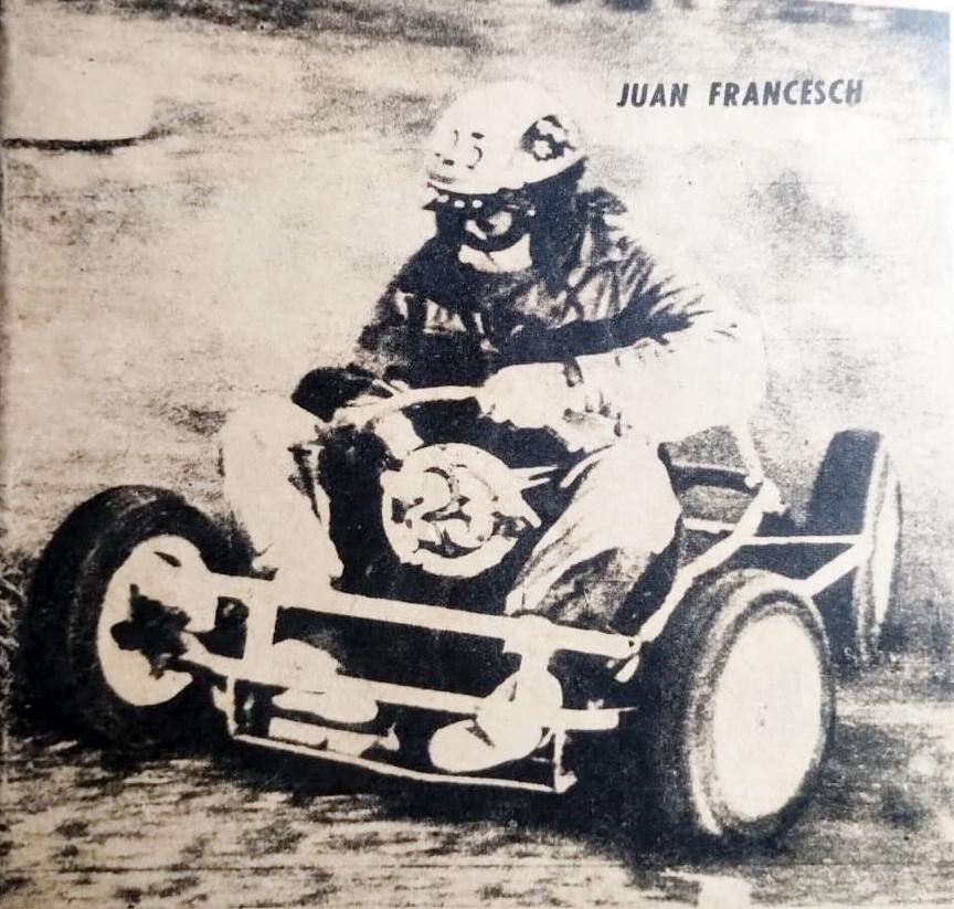 'No hay duda de que Cacho Francesh fue la figura máxima del karting'