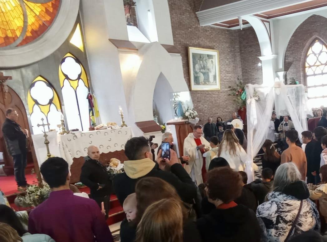 'Pasamos un momento de fiesta religiosa realmente muy grato'