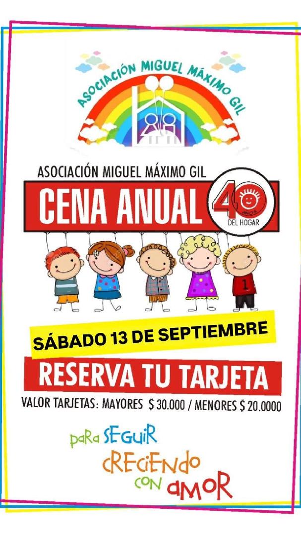 El Hogar Máximo Gil festeja con una gran cena