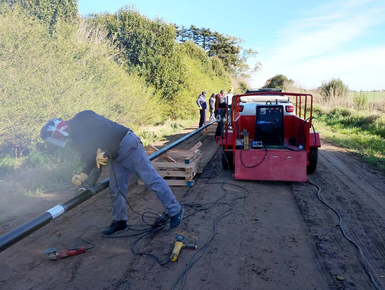 La Provincia, Alberti y Bragado construyen el gasoducto hacia Mechita