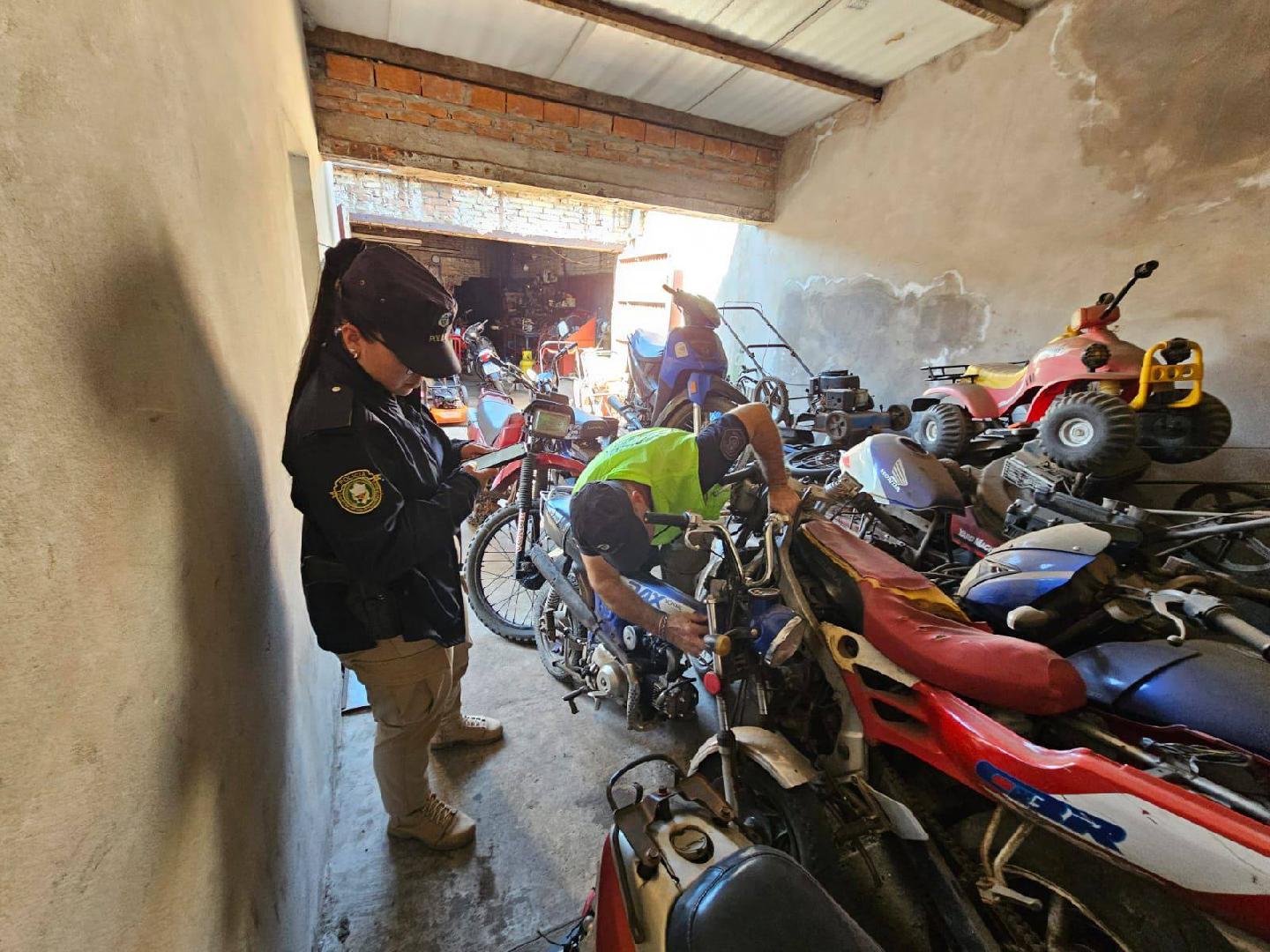 Controles en desarmaderos de la Policía Ecológica de Junín