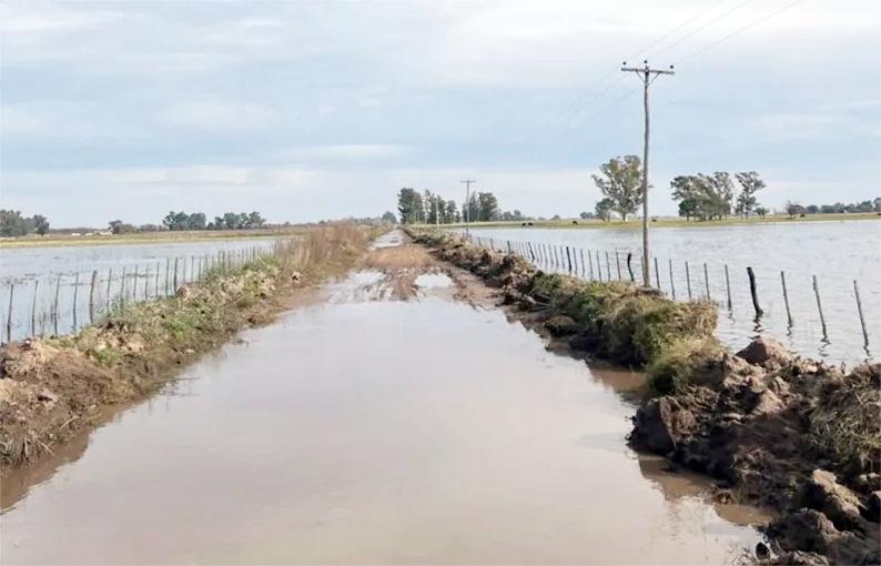 Cada día preocupa más el avance del agua en la región