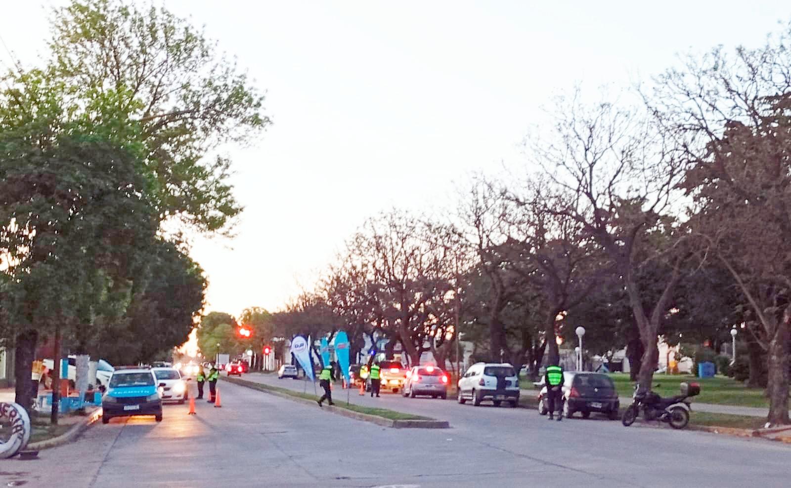 Siguen los controles de tránsito en toda la ciudad