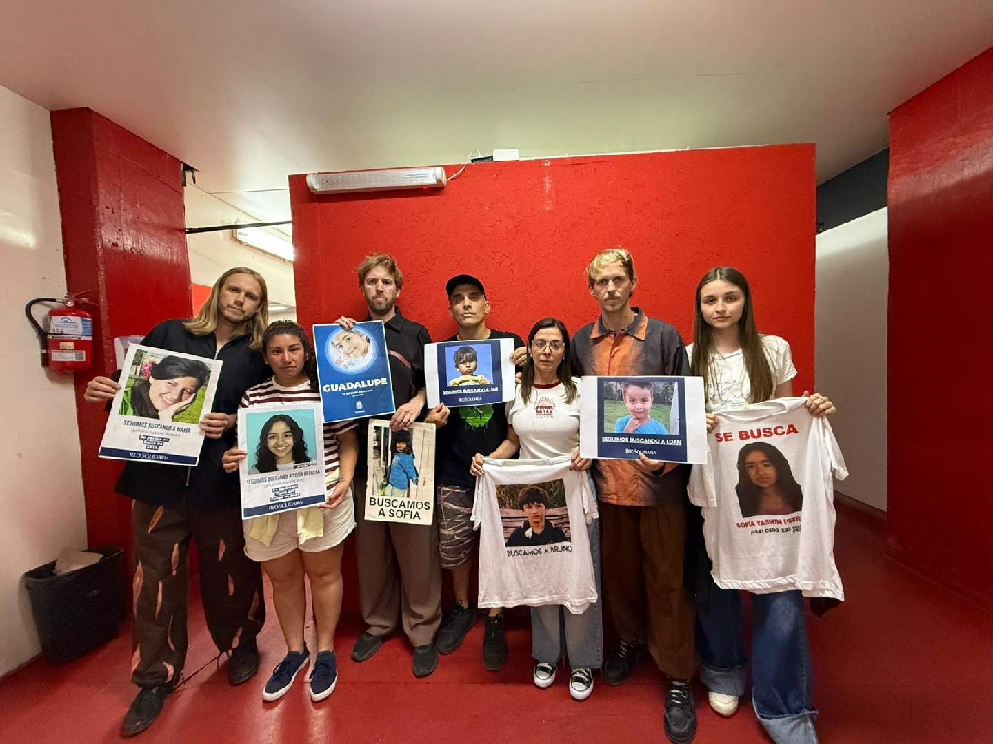 Red Solidaria llevó su campaña de al recital de El plan de la mariposa