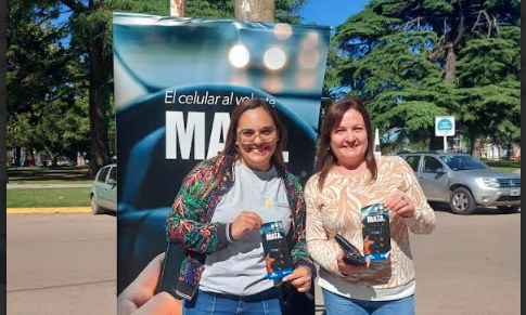 Campaña de concientización vial: foco en celular y el alcohol 