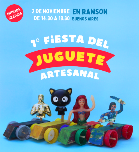 Rawson celebra la primera Fiesta del Juguete Artesanal