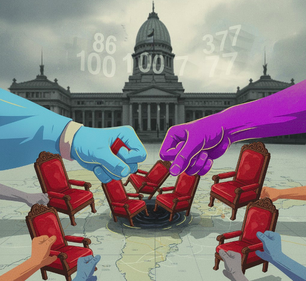 Las bancas en disputa