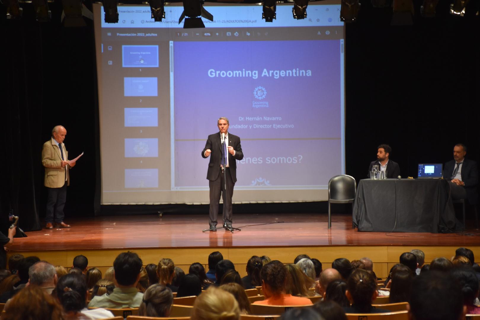 Se llevó a cabo una jornada sobre Prevención del Grooming