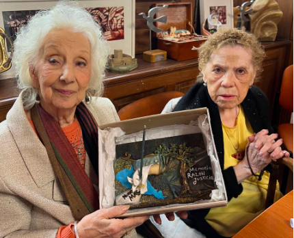 Estela Carlotto agradeció a artista de Chacabuco