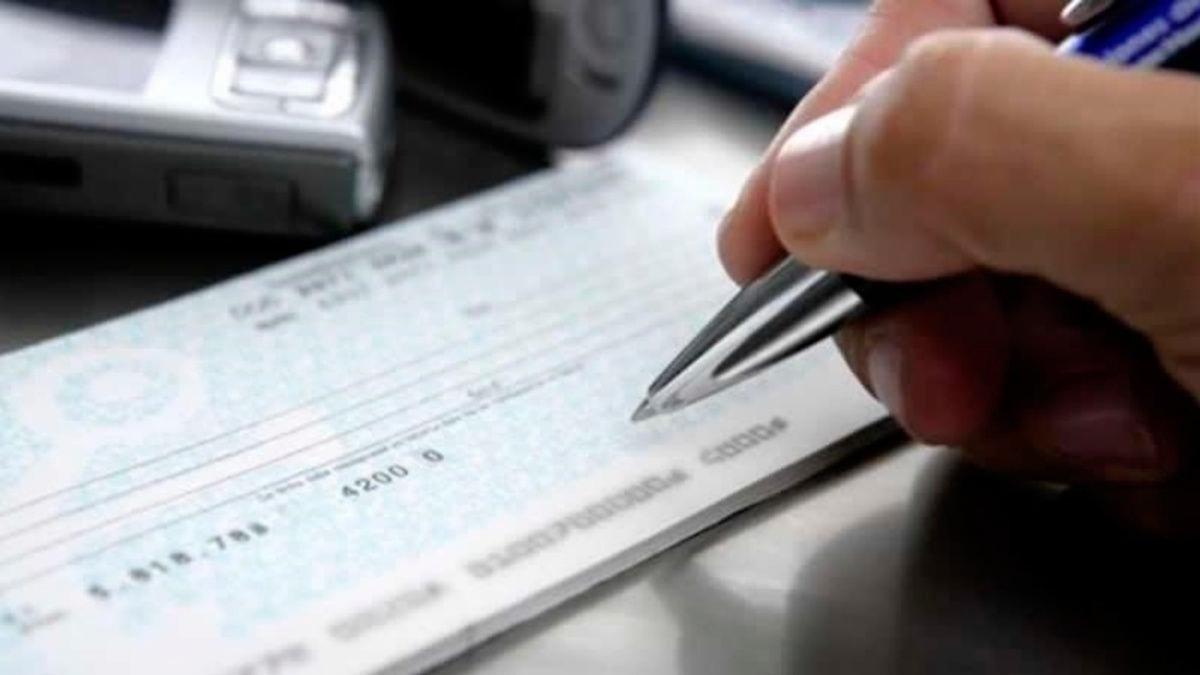 Récord de cheques rechazados