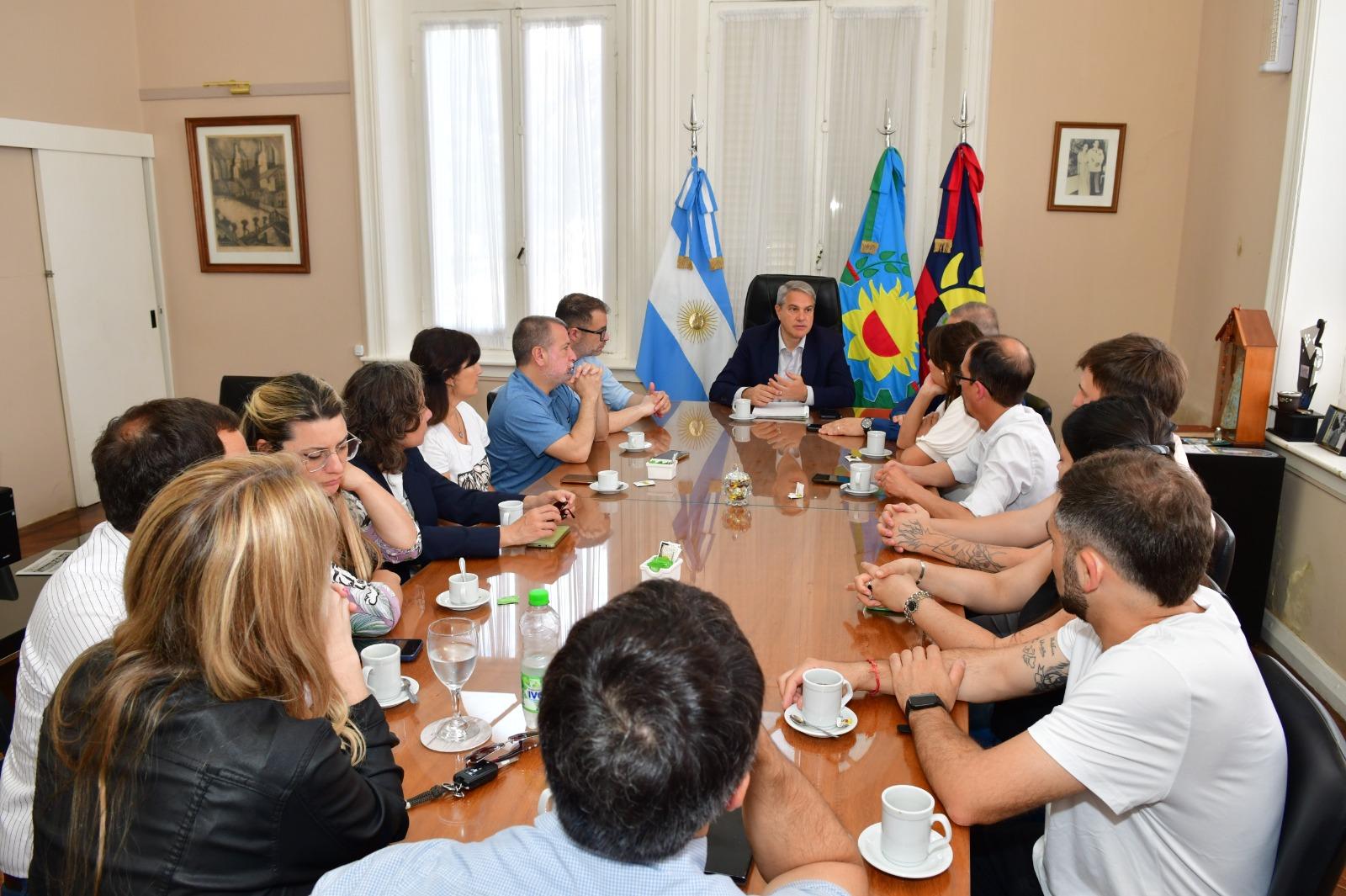 Concejales y consejeros escolares fueron recibidos por Golía