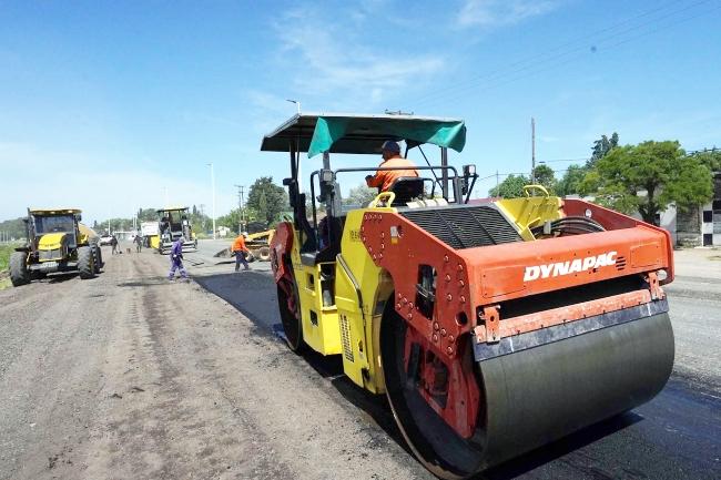 Avanza la repavimentación de la Ruta Provincial 191