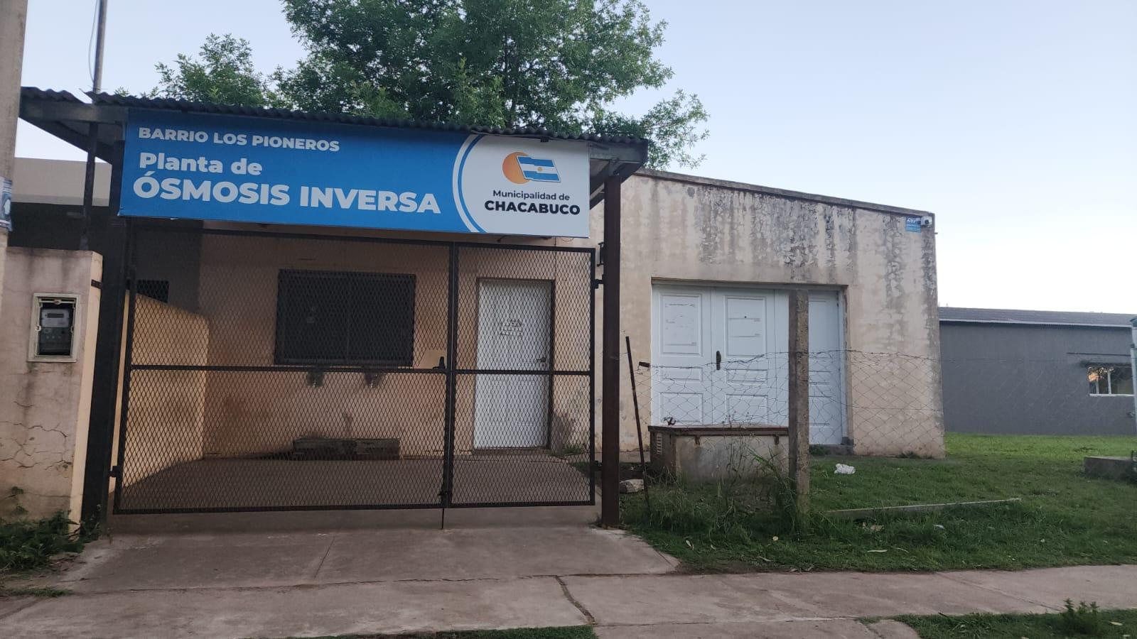 La planta de ósmosis inversa de Los Pioneros extendió su horario